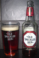 Old Speckled Hen (Morland) - in an Old Speckled Hen Pint Glass