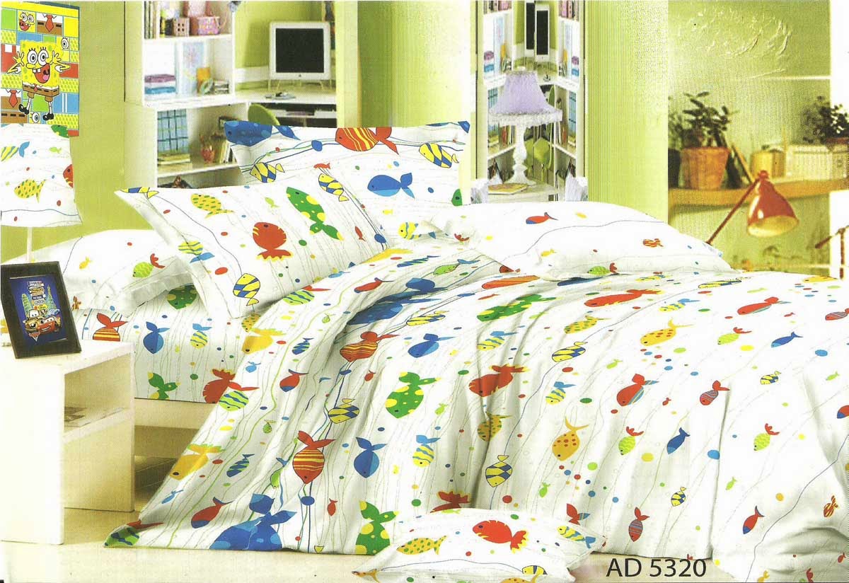 Sprei Anak Motif Ikan Hias