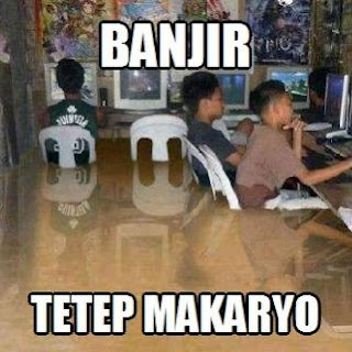 Gambar Dp Bbm Banjir tetap makaryo tetap kerja