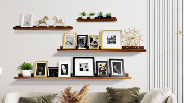 Floating Shelves for Stylish Storage