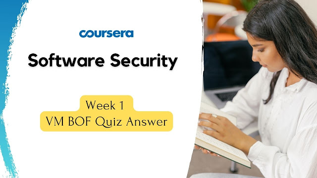 Software Security Week 1 VM BOF Quiz Answer