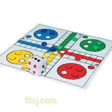 Showing Board Game of Ludo