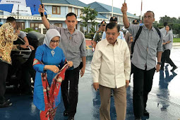 Jusuf Kalla Tinjau Lokasi Bencana Banjir di Sulawesi Selatan