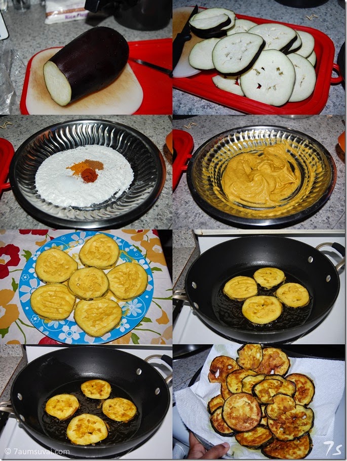 Eggplant roast process
