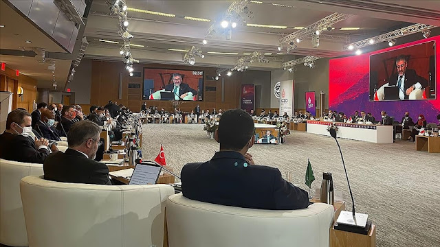 Bakan Nebati, G20 Maliye Bakanları Toplantısı'na Katıldı