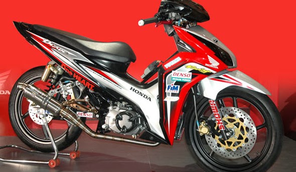 Modifikasi Motor Honda Blade