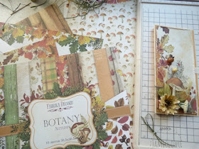 kolekcja papierów do scrapbokkingu Botany Autumn