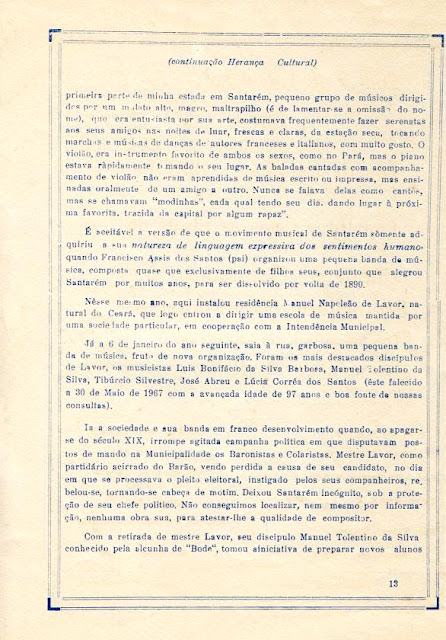 PROGRAMA DA FESTA DE NOSSA SENHORA DA CONCEIÇÃO - 1967 - PAG 13