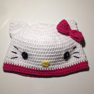 Hello Kitty Hat Crochet