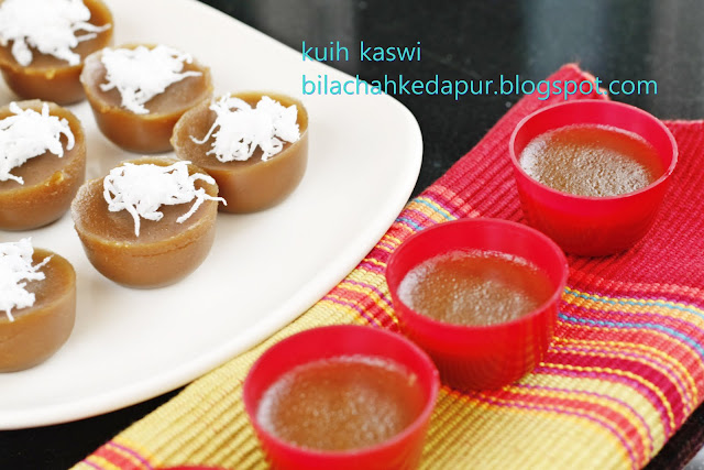 KUIH KASWI/KUIH KAPUR  Bila Chah Ke Dapur