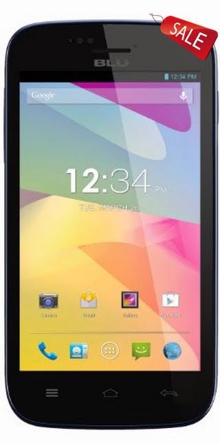 BLU Advance 4.0 Unlocked Dual SIM Phone (Black)