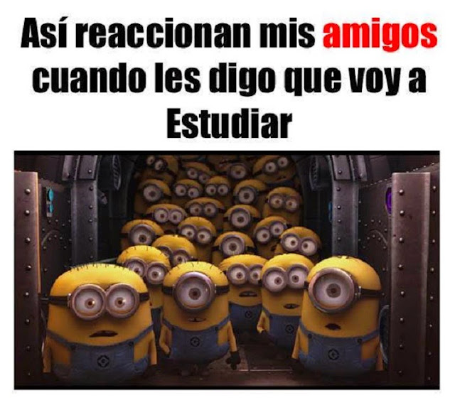 Reacción de los amigos