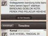 Akun Twitter @kemalsept Hina Kota Bandung, Ridwan Kamil Geram