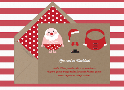 Cartas y postales de navidad para enviar