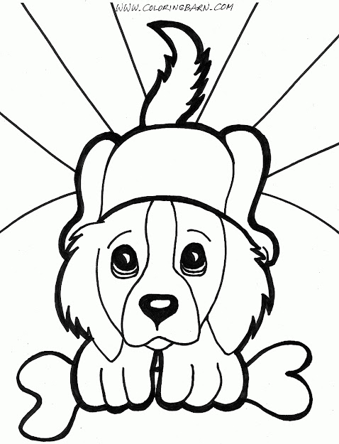 Cats And Dogs Coloring Pages