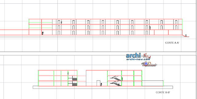 University of José Antonio Bayes in AutoCAD 