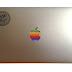 ✔ eppo brand RR-12-6-11 Design Art Apple Old Retro Rainbow Multicolour Logo Sticker Decal for 11" 13" 15" inch MacBook pro/air Laptop with Glowing Logo ➤ 2019