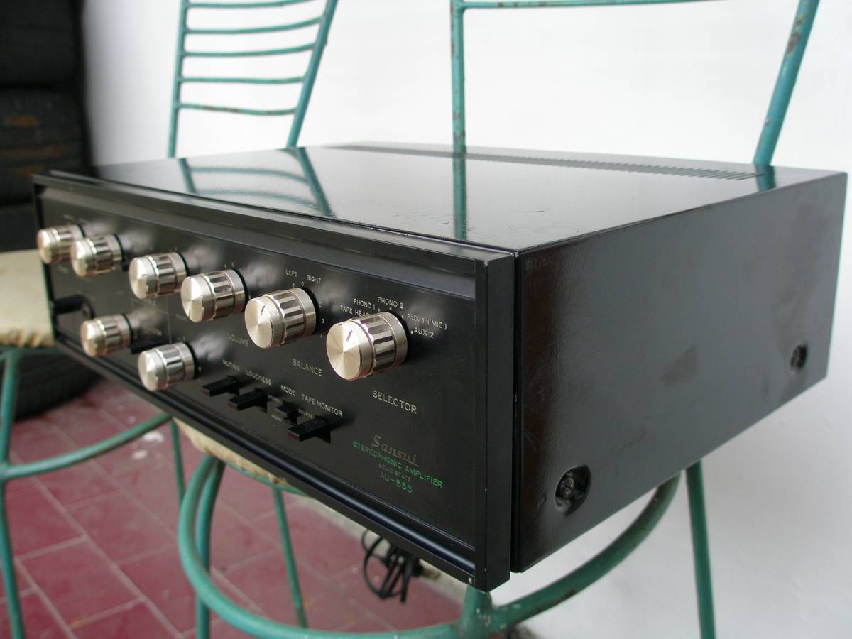 Audio2nd: Sansui AU 555 ( Vintage )BOOKEd