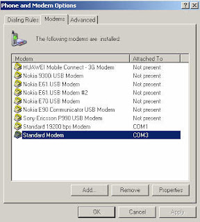 CARA SETTING BLACKBERRY MENJADI MODEM