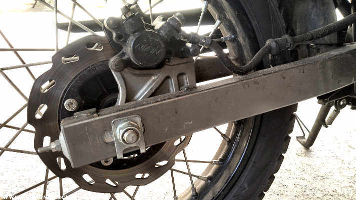 Hero Xpulse 200 - Rear axle