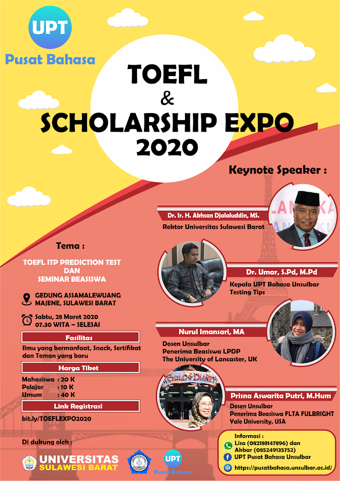 Toefl & Scholarship Expo 2020