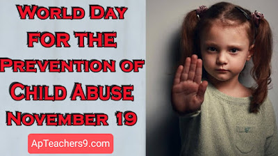 (November 19) International child Abuse prevention day