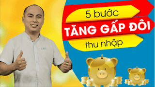 5 bước tăng gấp đôi thu nhập