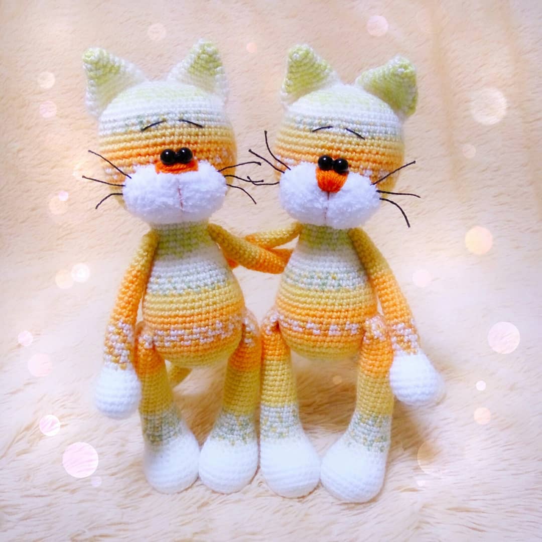 Crochet Cat Murzik Pattern Amiguroom Toys