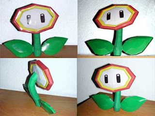 Fire Flower Papercraft