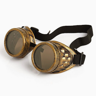 Vintage Welding New Sell Vintage Steampunk Goggles Glasses Welding Cyber Punk Gothic 