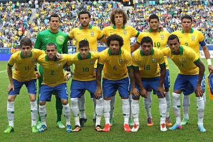 Wallpaper Brazil Football Team
