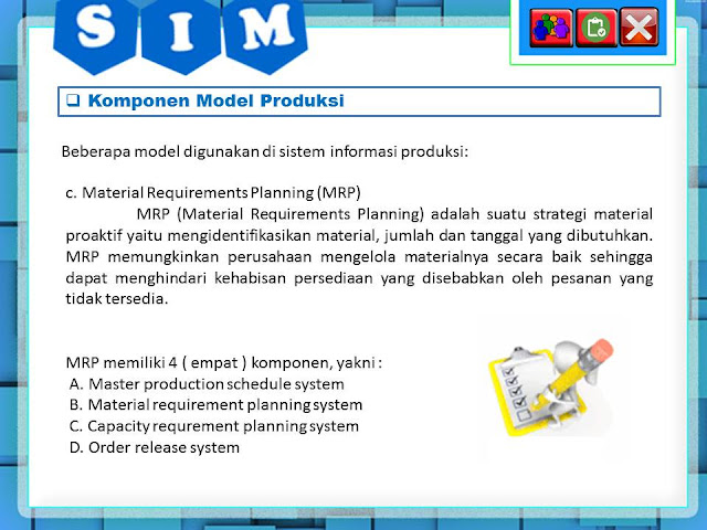 Komponen model produksi