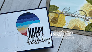 Birthday cards on my craft desk! | Nature's INKspirations by Angie McKenzie