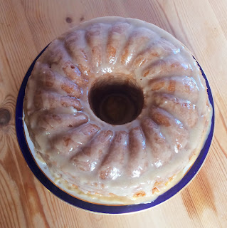 Vanilla Egg Free Bundt with Maple Glaze