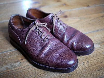 Here is my example of the Stirling Shoes. These were purportedly 1940s ...