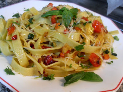 Fettuccine a la Mediterránea