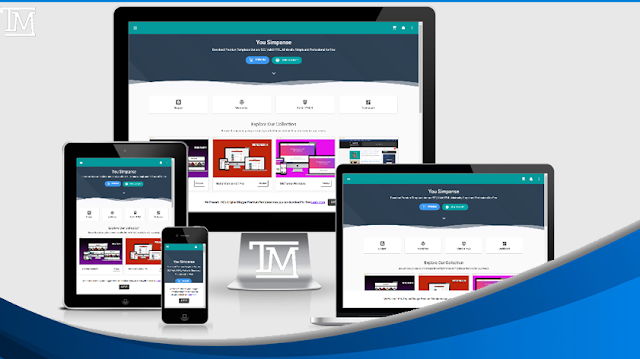 Simpanse Responsive Blogger Template