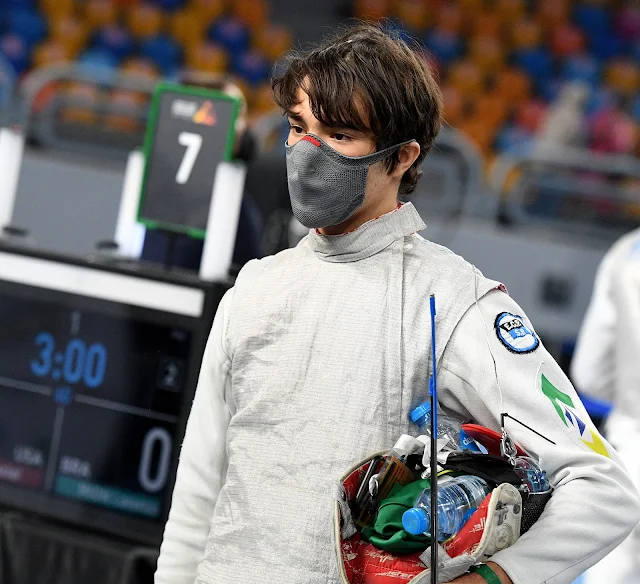 Lorenzo Mion Esgrima Brasil mundial juvenil Brazilian fencing,