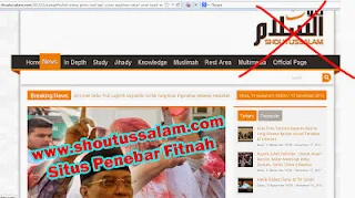 Astaghfirullah ! Situs Shoutussalam.com Ini Fitnah KH Said Aqil Siradj 