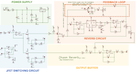 Dead Astronaut Chasm Reverb Schematic