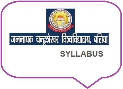 Jananayak Chandrashekhar University Syllabus