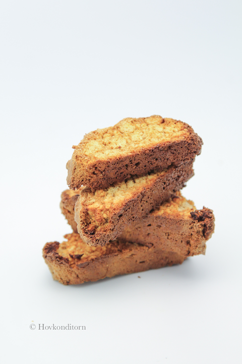 Salted Caramel Protein Biscotti