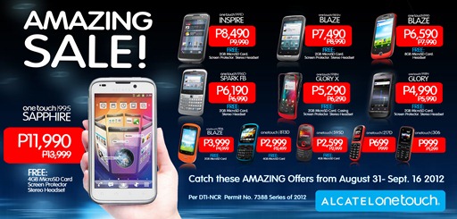 Alcatel Philippines Amazing Sale