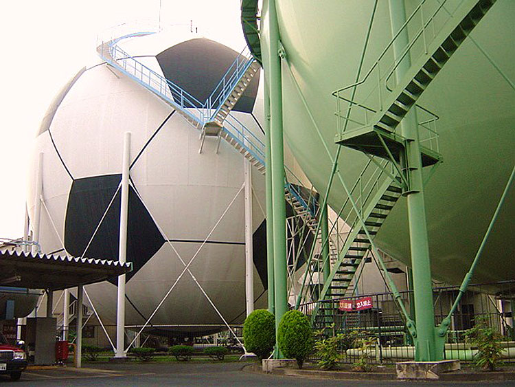 Decorated Gas Tanks in Japan