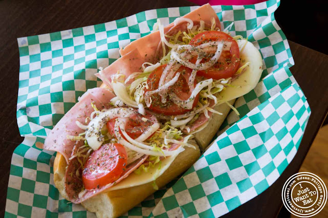 Image of Sinatra hoagie at Midtown Philly Steaks in Hoboken, NJ - New Jersey