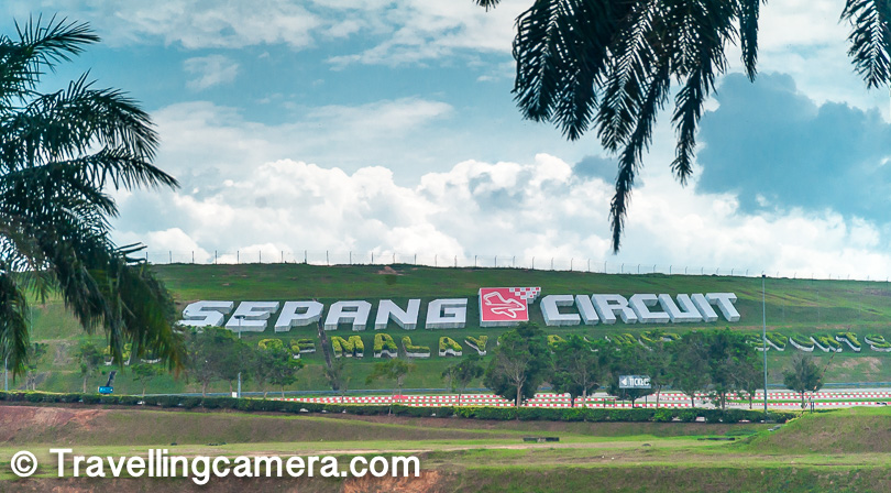 My Hotel was close to Sepang Formula-1 circuit, so we crossed through it. We didn't go inside but took a round around the whole circuit, but it's not very exciting unless there is some event happening at Sepang F1 Circuit.     Now let's talk about 5 must visit places in a day at Kuala Lumpur. 