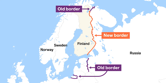 Finland NATO Russia Border