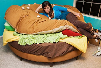 The Hamburger Bed Seen On coolpicturesgallery.blogspot.com Or www.CoolPictureGallery.com