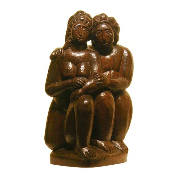 La familia, caoba, 1950-60