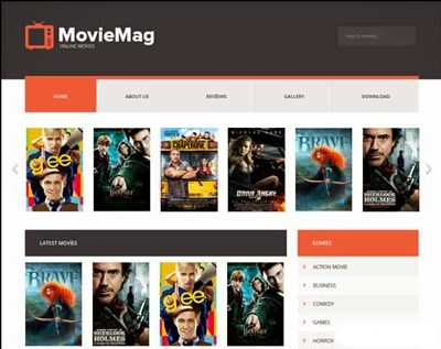 Movie Mag Free Responsive Blogger Template